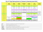 Program Capri 2015